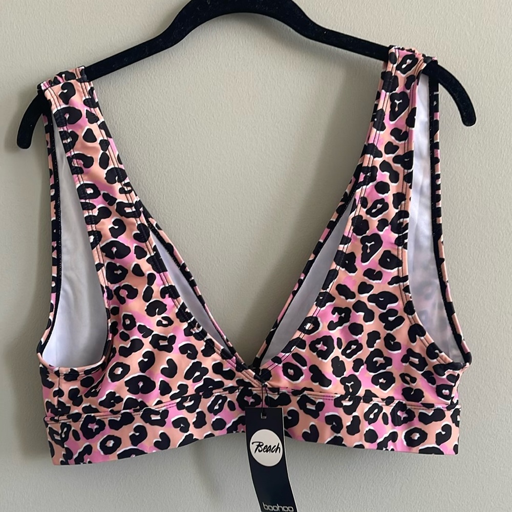 Leopard Print Two Piece Bikini - Picture 6 of 8